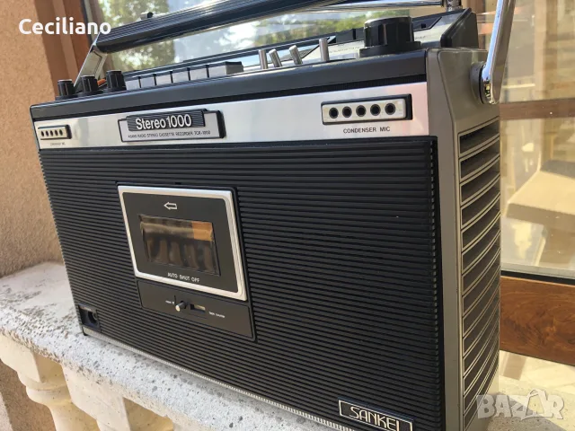радиокасетофон SANKEI TCR-1000H(Japan) , снимка 3 - Радиокасетофони, транзистори - 55554936