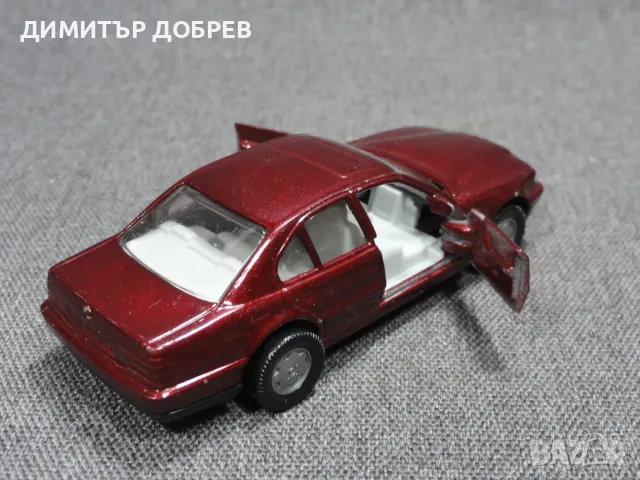 СТАРА РЕТРО МЕТАЛНА КОЛИЧКА SIKU 1052 BMW 730I E38, снимка 4 - Колекции - 55428249