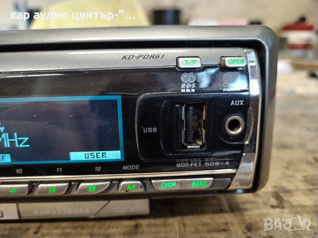 JVC KD-PDR61, CD-USB-Receiver , снимка 11 - Аудиосистеми - 54662283
