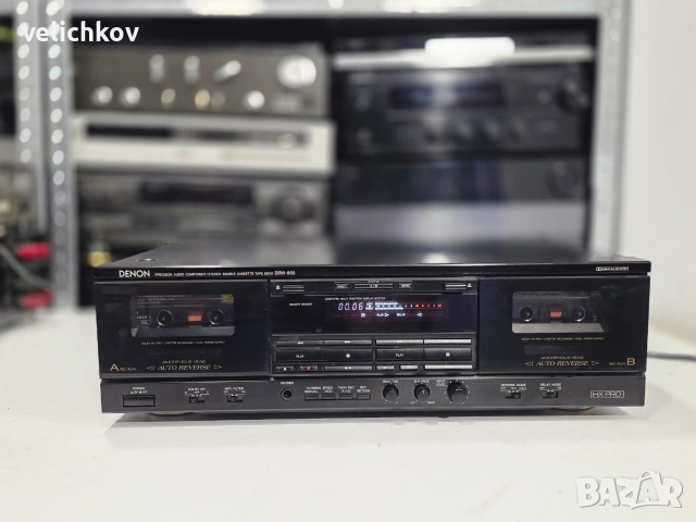 🚀🔥🇯🇵 ЕРАТА НА ЗЛАТНИЯ АНАЛОГ! Продавам Двукасетен Дек Denon DRW-850 – Twin Drive Component! 🔥🇯, снимка 5 - Радиокасетофони, транзистори - 55006318