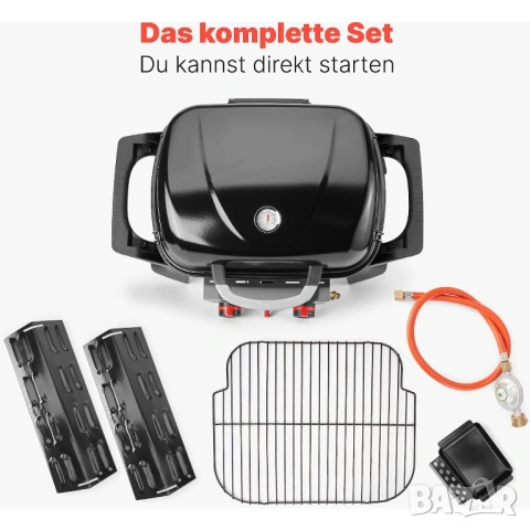 PROFICOOK PC-GG 1261 ГАЗОВО БАРБЕКЮ С 2 ГОРЕЛКИ, снимка 6 - Скари - 54696800