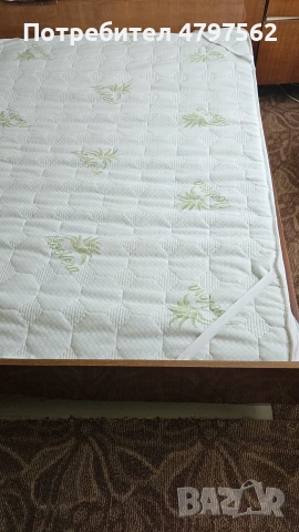 Топ Матрак Sleepmode Aloe LOVE, 160Х190, 6 см, снимка 2 - Матраци - 55223075