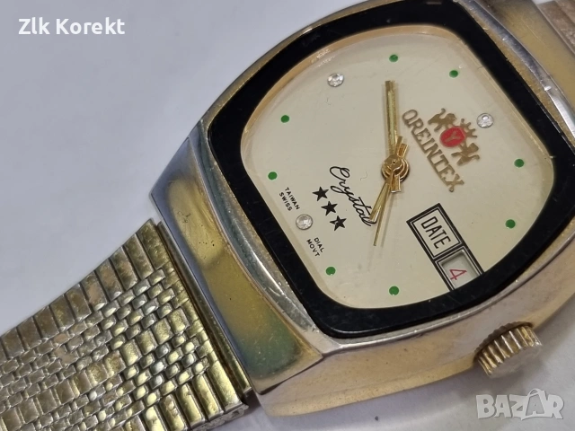 Механичен часовник ORIENTEX , снимка 13 - Мъжки - 55190738
