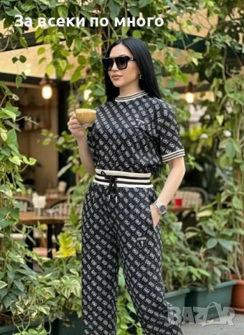 ☝️НАМАЛЕН Дамски Комплекти Louis Vuitton Guess👇👇👇, снимка 2 - Спортни екипи - 52905649