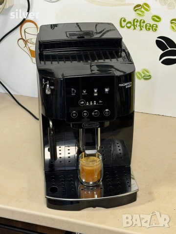 Кафемашина кафе автомат delonghi magnifica smart с гаранция, снимка 2 - Кафемашини - 55092209