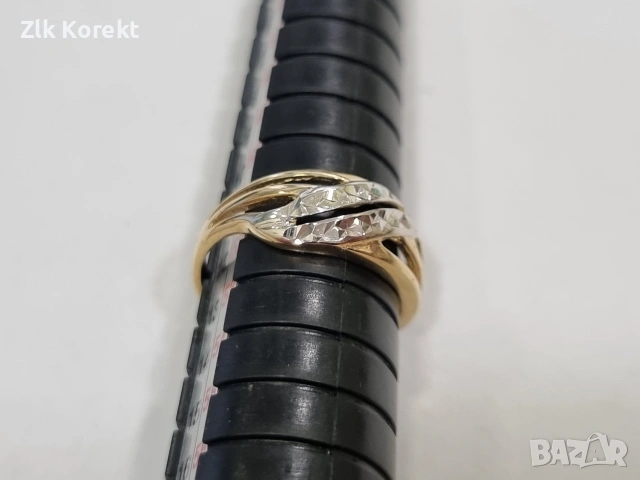 Дамски златен пръстен, снимка 8 - Пръстени - 55014124