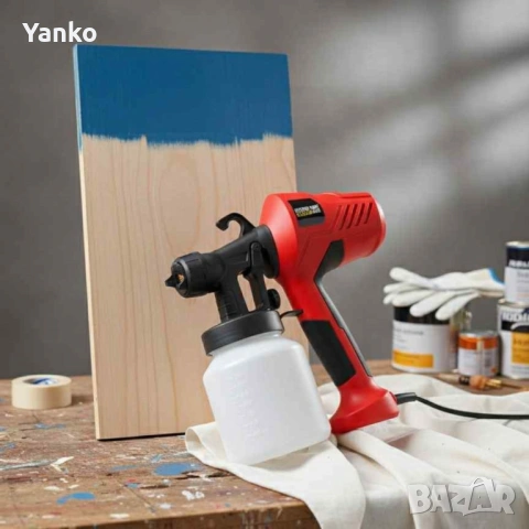 Електрически пистолет за боядисване Electric Paint Sprayer Elite, снимка 2 - Бои, лакове, мазилки - 53994178