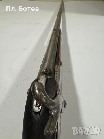 Стара едноцевна пушка, снимка 6 - Антикварни и старинни предмети - 54059467
