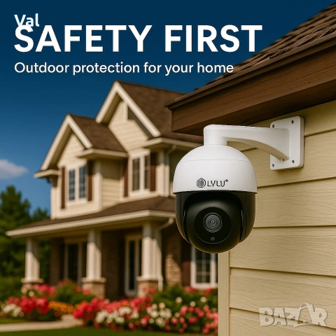 Куполна WIFI камера за видеонаблюдение, снимка 4 - Други - 54274407