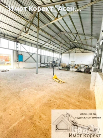 Имот Корект дава под наем Част от хале, ПЗ Север