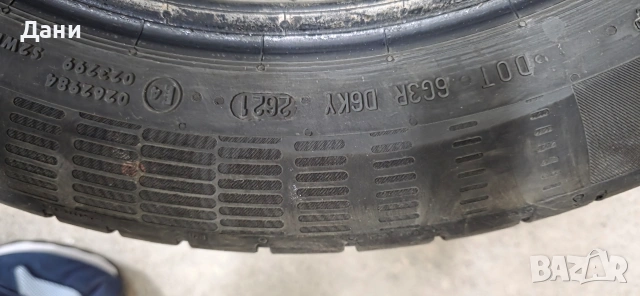 Летни гуми Continental 215/55/17, снимка 3 - Гуми и джанти - 54407749