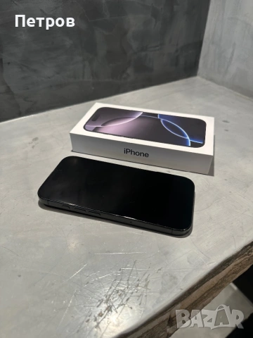 Перфектен Iphone 16 Pro Black Titanium, снимка 6 - Apple iPhone - 54281301