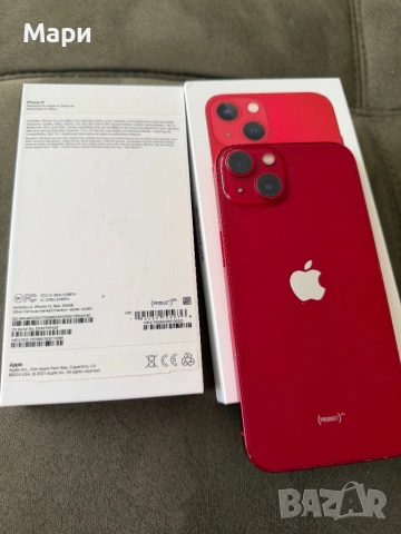 IPhone 13 Red 256 GB, снимка 3 - Apple iPhone - 54843611
