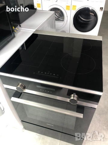 Фурна с индукционни котлони свободностояща HL9S5A340, снимка 3 - Печки, фурни - 54212517