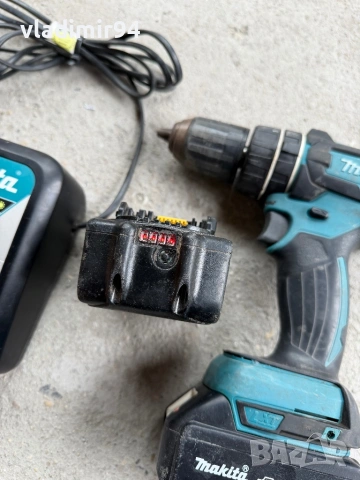 Makita DHP480 безчетков винтоверт, снимка 3 - Винтоверти - 54153751