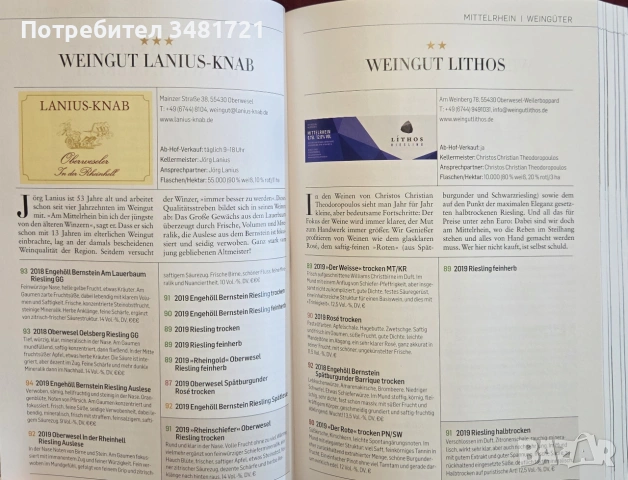 Справочник - вината на Германия 2021 / Falstaff Wein Guide Deutschland 2021, снимка 13 - Кулинария - 55064982