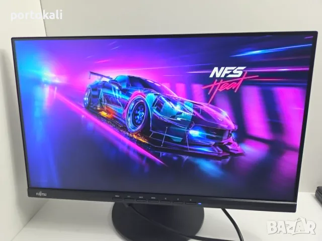 +Гаранция! Монитор IPS HDMI Fujitsu B24-9 TS 23.8" инча