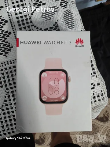Смарт часовник Huawei Watch Fit3