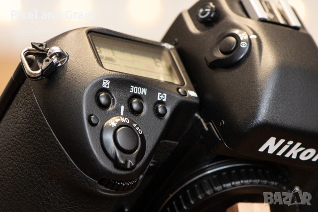 Nikon F5 флагман лентов фотоапарат Никон, снимка 4 - Фотоапарати - 53953626