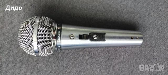 Shure 588SB ретро динамичен микрофон, снимка 2 - Микрофони - 55450291