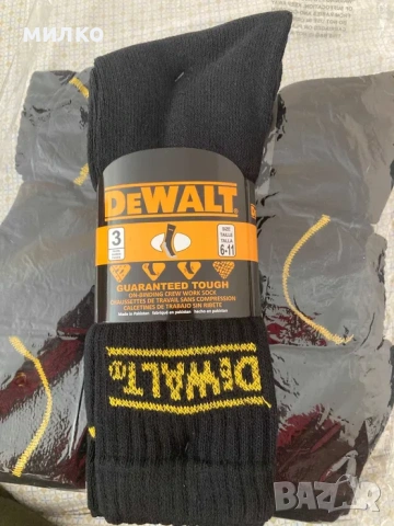 Работни чорапи DeWalt номер 39-46, снимка 2 - Други инструменти - 54500523