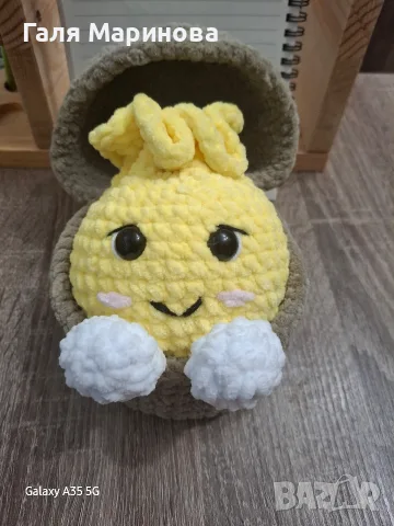 Плетен плюшен Дъмплинг 