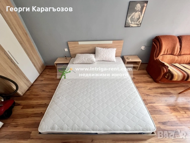 №3948 Двустаен обзаведен апартамент под наем от 01.06.2026г. в квартал Училищни до ”Арменски” парк., снимка 2 - Апартаменти - 54708858