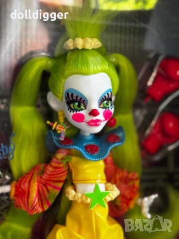 Monster High Skullector Shorty Doll Killer Clown, снимка 2 - Кукли - 54714361