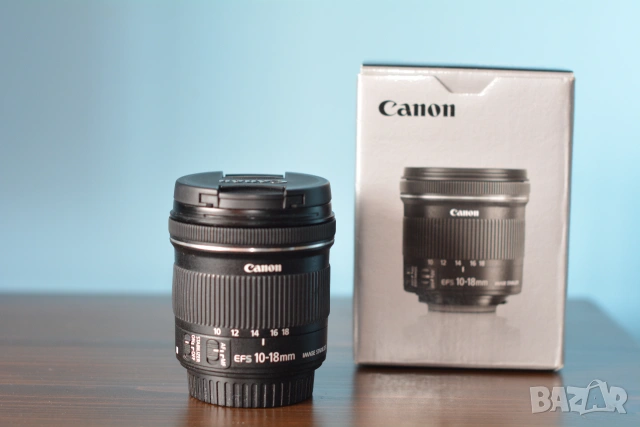 Обектив Canon EF-S 10-18mm f4.5-5.6 IS STM
