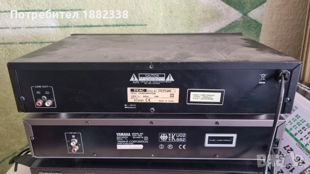 Teac CD-P1260, Yamaha cdx-393 за ремонт, снимка 3 - Аудиосистеми - 54762942