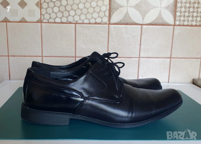 Мъжки официални обувки Tendenz Genuine Leather