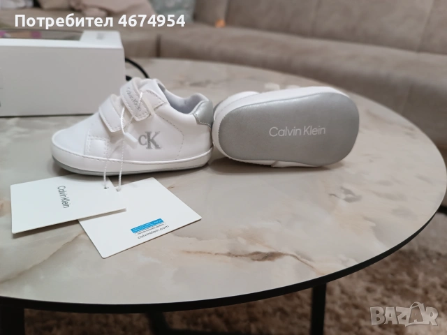 Чисто нови бебешки обувки Calvin Klein - №18, снимка 6 - Бебешки обувки - 55038744