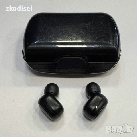 Bluetooth слушалки ЧЕРНИ