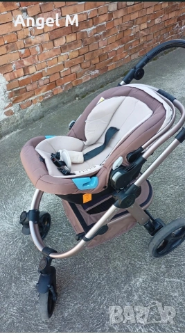 Детска количка Chipolino Nina 3-в-1 – Пълен комплект!, снимка 5 - Детски колички - 54339062