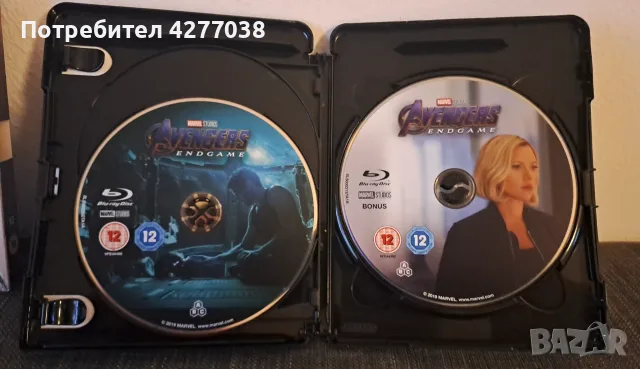 Avengers: Endgame - 4K UltraHD и 2 Blu-ray, снимка 3 - Blu-Ray филми - 55332207