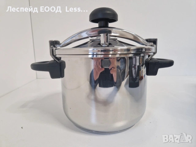 Тенджера под налягане Taurus MOMENTS CLASSIC 6 L, снимка 2 - Съдове за готвене - 53517200