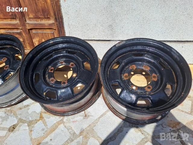 4 бр. Железни джанти 15 цола за Opel Frontera, снимка 2 - Гуми и джанти - 54098164