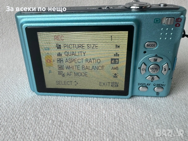 Цифров фотоапарат Panasonic LUMIX DMC-FS3 , 8MP , 3 ZOOM , Panasonic DMC-FS3, снимка 13 - Фотоапарати - 54498699