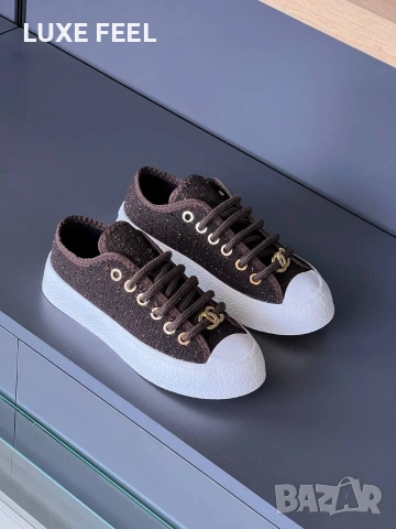 Chanel ⚜️Дамски Кецове , снимка 8 - Кецове - 54793810