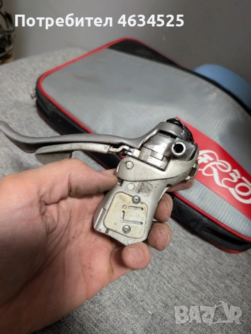 Ретро Шосейна Дясна Команда Shimano Ultegra 6500, 9 скорости - Неработеща, снимка 2 - Части за велосипеди - 54587906