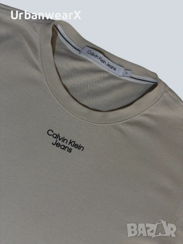 Мъжка тениска Calvin Klein Jeans размер XL, снимка 2 - Тениски - 54702533