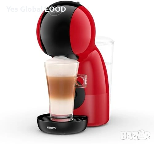 Кафемашина Krups Dolce Gusto Piccolo XS червена, снимка 2 - Кафемашини - 54629005