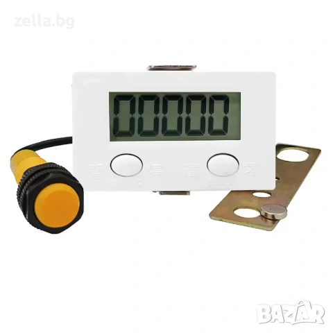 Дигитален брояч на импулси ZX-5DK с магнитен сензор тип Reed M12 – 5 цифри, IP40, батерия AA 10283, снимка 8 - Друга електроника - 54662357