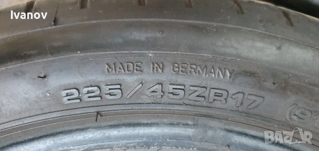 225/45/17 летни гуми Dunlop , снимка 6 - Гуми и джанти - 54682110