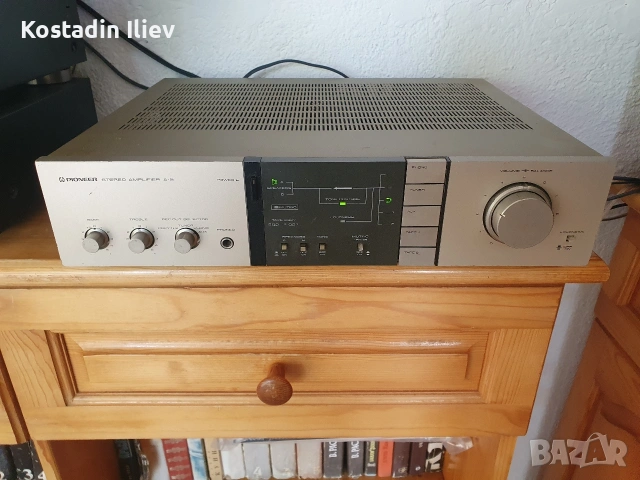 Продавам стерео усилвател Pioneer A-5, снимка 2 - Ресийвъри, усилватели, смесителни пултове - 54999863