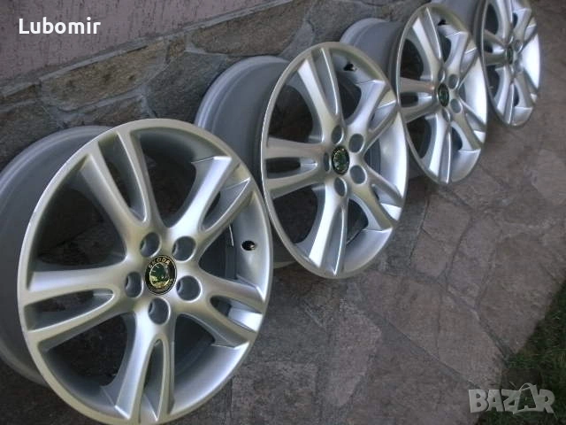 16 цола 5 х 100 мм 4 бр лети джанти - Hayer Lenmerz 2 ! оригинални - VW,Audi,Seat,Skoda... !!!, снимка 2 - Гуми и джанти - 54430974