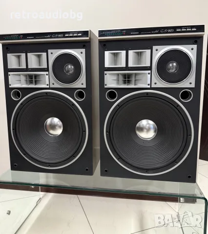 🔈ТОП колекционерски четирилентови тонколони PIONEER CS-903 - 150W-300W - 8 ома - бас 16 инча🔈, снимка 2 - Тонколони - 55666786