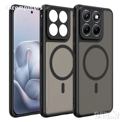 Магнитен Калъф за Motorola Edge 70 Fusion 5G / Fusion+ 5G - PC+TPU, Анти-drop, Подсилени ръбове, 4 ц