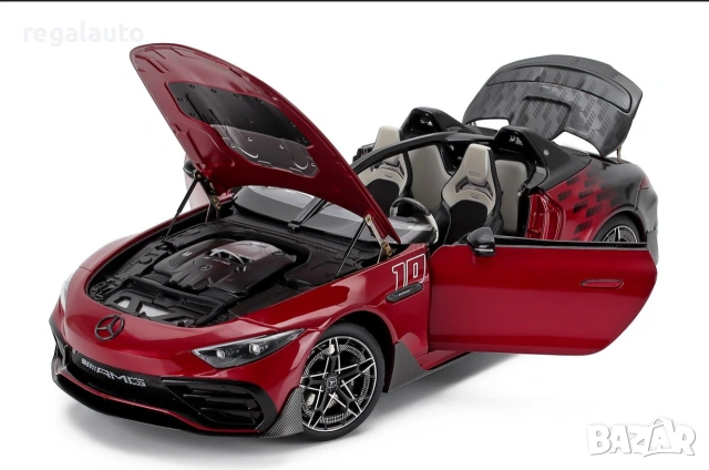 B66960669,умален модел,die-cast Mercedes-AMG SL PureSpeed Spider 1:18, снимка 5 - Колекции - 55203920