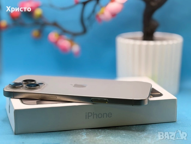 ГАРАНЦИОНЕН!!! Apple iPhone 16 Pro Max, 256GB, 5G, Natural Titanium  , снимка 10 - Apple iPhone - 54861189
